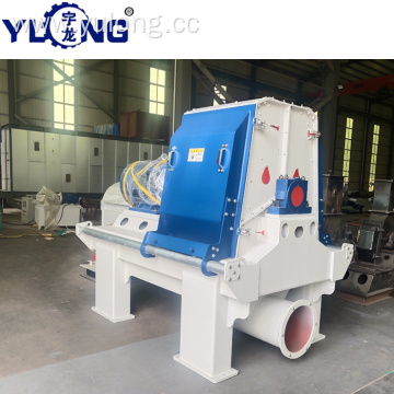 YULONG GXP75*55 wood chip hammer mill